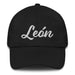 León Embroidered Dad Hat | Lion, Strength, Courage, Latin Pride, Bold Expression | L5 Mexicada