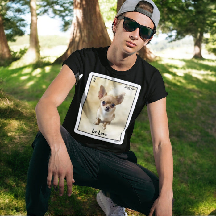 Edizione Limitata Maglietta Carta Lotería Bingo Personalizzata | Scegli il Design e il Testo