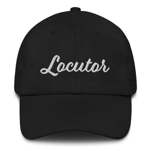 Locutor Embroidered Dad Hat | Announcer, Speaker, Voice, Communication, Broadcast | L5 Mexicada