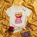 Love at First Dip (Con Queso) Unisex T-Shirt, Nacho Cheese Dip Graphic Tee, Foodie Shirt, Gift for Queso Lover, Funny Mexican Food Apparel Mexicada