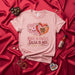 Love Is Sweet Salsa Is Hot Shirt, Spicy Valentine's Day T-Shirt, Hot Sauce Chili Pepper Graphic Tee, Foodie Couple Gift, Unisex Pink Cotton Shirt Mexicada