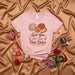 Love You Más Than Pan Dulce T-Shirt, Cute Mexican Bread Concha Puerquito Mantequilla Design, Spanish Valentine's Day Shirt, Panadero Gift, Pastel Pink Unisex Tee for Her or Him Mexicada