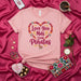 Love You Más Than Piñatas Shirt, Valentine's Day Gift for Her, Funny Spanglish Heart Sugar Skull Tee, Dia De Muertos, Cinco De Mayo, Mexican Fiesta Party T-Shirt, Pink Unisex T-shirt Mexicada