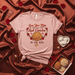 Love You Más Than the Last Last Concha in the Box, Funny Mexican Pan Dulce Tee, Valentine's Day Shirt, Cute Concha Heart Roses T-Shirt, Spanish Quote Foodie Gift, Unisex Mexicada