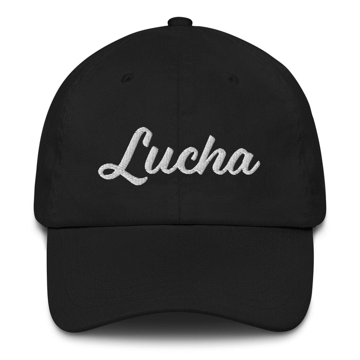 Lucha Embroidered Dad Hat | Fight, Strength, Determination, Victory | L5 Mexicada