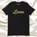 Luna Men & Women's T-Shirt | Moon, Night, Mystical, Celestial, Stars | L5 Mexicada XS