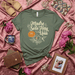 Madre Solo Hay Una Shirt, Spanish Mother's Day Gift, Día de las Madres T-Shirt, Marigold Hummingbird Floral Design Tee, Latina Mom Life Apparel, Cute Olive Green Women's Top for Mother, Soft Spanish Quote Saying T-Shirt Mexicada