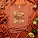 Mamá con Sazón T-Shirt, Funny Latina Mom Shirt, Spanish Cooking Gift for Mother, Mexican Food Lover Tee, Cinco de Mayo, Mother's Day Fiesta Apparel Mexicada