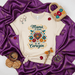 Mamá La Reina De Mi Corazón T-Shirt, Mother's Day Gift, Floral Mexican Folk Art Style, Hispanic Mom Tee, Spanish Language Love Shirt, Día de las Madres, Women's Queen of My Heart Graphic Top Mexicada