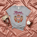 Mamá, Mi Compañera de Vida Mexican Floral Hummingbird Graphic T-Shirt | Spanish Mother's Day Shirt for Mom, Abuela, Tia | Dia de las Madres Gift Tee Mexicada