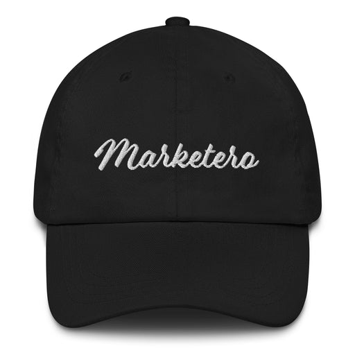 Marketero Embroidered Dad Hat | Marketer, Advertising, Strategy, Promotion, Business | M5 Mexicada
