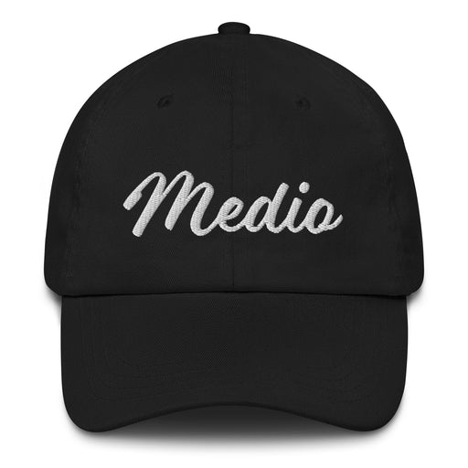 Medio Embroidered Dad Hat | Half, Balance, Symmetry, Harmony, M5 Mexicada