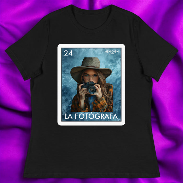 The Custom Personalized Loteria Bingo Card Women's Relaxed Shirt | Pick the Design and Text!