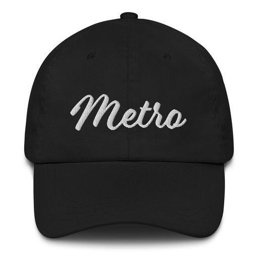 Metro Embroidered Dad Hat | Subway, City Life, Motion, Urban Vibes, Commute | M5 Mexicada