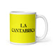 La Cantabrica The Cantabrian Funny Home Office Work Coffee Mug Mexican Spanish Pride Gift White Glossy Cup Yellow Card Mug Mexicada 11 oz