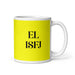 El ISFJ The Defender MBTI Personality Funny Home Office Work Coffee Mug Mexican Spanish Pride Gift White Glossy Cup Yellow Card Mug Mexicada 11 oz