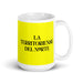 La Territoriense Del Norte The Northern Territorian Funny Home Office Work Coffee Mug Mexican Spanish Pride Gift White Glossy Cup Yellow Card Mug Mexicada 15 oz