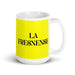 La Fresnense The Fresno Resident Funny Home Office Work Coffee Mug Mexican Spanish Pride Gift White Glossy Cup Yellow Card Mug Mexicada 15 oz