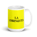 La Chiringuita The Beach Bar Lover Funny Home Office Work Coffee Mug Mexican Spanish Pride Gift White Glossy Cup Yellow Card Mug Mexicada 15 oz