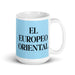 El Europeo Oriental The Eastern European Funny Home Office Work Coffee Mug Mexican Spanish Pride Gift White Glossy Cup Sky Blue Card Mug Mexicada 15 oz