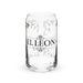 El León Exclusive Art Piece Can-Shaped Glass Home Office Work Mexican Spanish Pride Gift Cup One-Of-A-Kind Calligraphy Glass | E1 Mexicada 16 oz