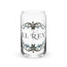 El Rey Exclusive Art Piece Can-Shaped Glass Home Office Work Mexican Spanish Pride Gift Cup One-Of-A-Kind Calligraphy Glass | E2 Mexicada 16 oz