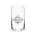 El Amante Exclusive Art Piece Can-Shaped Glass Home Office Work Mexican Spanish Pride Gift Cup One-Of-A-Kind Calligraphy Glass | E5 Mexicada 16 oz