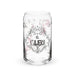 El Cajero Exclusive Art Piece Can-Shaped Glass Home Office Work Mexican Spanish Pride Gift Cup One-Of-A-Kind Calligraphy Glass | E19 Mexicada 16 oz