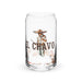 El Chavo Exclusive Art Piece Can-Shaped Glass Home Office Work Mexican Spanish Pride Gift Cup One-Of-A-Kind Calligraphy Glass | E3 Mexicada 16 oz