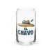 El Chavo Exclusive Art Piece Can-Shaped Glass Home Office Work Mexican Spanish Pride Gift Cup One-Of-A-Kind Calligraphy Glass | E11 Mexicada 16 oz