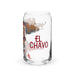 El Chavo Exclusive Art Piece Can-Shaped Glass Home Office Work Mexican Spanish Pride Gift Cup One-Of-A-Kind Calligraphy Glass | E15 Mexicada 16 oz