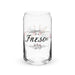 El Freso Exclusive Art Piece Can-Shaped Glass Home Office Work Mexican Spanish Pride Gift Cup One-Of-A-Kind Calligraphy Glass | E13 Mexicada 16 oz