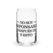 No Soy Responsable Después De Esto Exclusive Art Piece Can-Shaped Glass Home Office Work Mexican Spanish Pride Gift Cup One-Of-A-Kind Calligraphy Glass | N25 Mexicada 16 oz