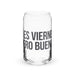 Ni Es Viernes, Pero Bueno Exclusive Art Piece Can-Shaped Glass Home Office Work Mexican Spanish Pride Gift Cup One-Of-A-Kind Calligraphy Glass | N22 Mexicada 16 oz