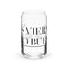 Ni Es Viernes, Pero Bueno Exclusive Art Piece Can-Shaped Glass Home Office Work Mexican Spanish Pride Gift Cup One-Of-A-Kind Calligraphy Glass | N24 Mexicada 16 oz