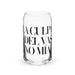 La Culpa Es Del Vaso, No Mía Exclusive Art Piece Can-Shaped Glass Home Office Work Mexican Spanish Pride Gift Cup One-Of-A-Kind Calligraphy Glass | L28 Mexicada 16 oz