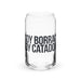 No Soy Borracho, Soy Catador Exclusive Art Piece Can-Shaped Glass Home Office Work Mexican Spanish Pride Gift Cup One-Of-A-Kind Calligraphy Glass | N13 Mexicada 16 oz