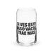 Si Ves Este Vaso Vacío, Trae Más Exclusive Art Piece Can-Shaped Glass Home Office Work Mexican Spanish Pride Gift Cup One-Of-A-Kind Calligraphy Glass | S5 Mexicada 16 oz