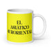 El Asiático Suroriental The Southeast Asian Funny Home Office Work Coffee Mug Mexican Spanish Pride Gift White Glossy Cup Yellow Card Mug Mexicada 20 oz