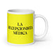 El Inventarista The Inventory Clerk Funny Home Office Work Coffee Mug Mexican Spanish Pride Gift White Glossy Cup Yellow Card Mug Mexicada 20 oz