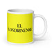 El Londrinense The Londoner Funny Home Office Work Coffee Mug Mexican Spanish Pride Gift White Glossy Cup Yellow Card Mug Mexicada 20 oz