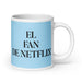 El Fan De Netflix The Netflix Fan Funny Home Office Work Coffee Mug Mexican Spanish Pride Gift White Glossy Cup Sky Blue Card Mug Mexicada 20 oz