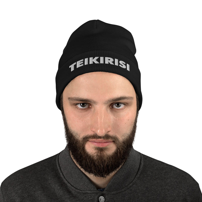 Embroidered Teikirisi - Take It Easy Funny Spanish Saying Phrase Slang Beanie Mexicada