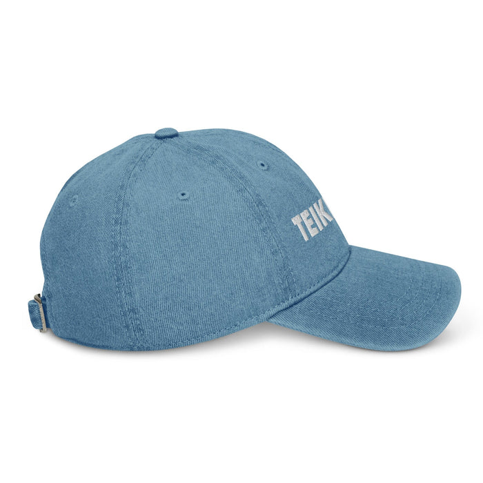 Embroidered Teikirisi - Take It Easy Funny Spanish Saying Slang Denim Hat Mexicada