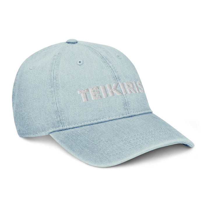 Embroidered Teikirisi - Take It Easy Funny Spanish Saying Slang Denim Hat Mexicada