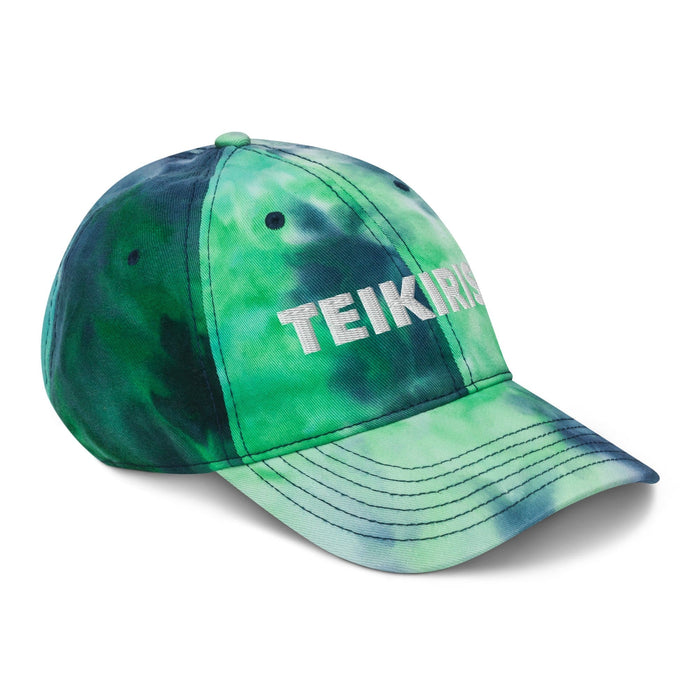 Embroidered Teikirisi - Take It Easy Funny Spanish Saying Phrase Tie Dye Hat Mexicada