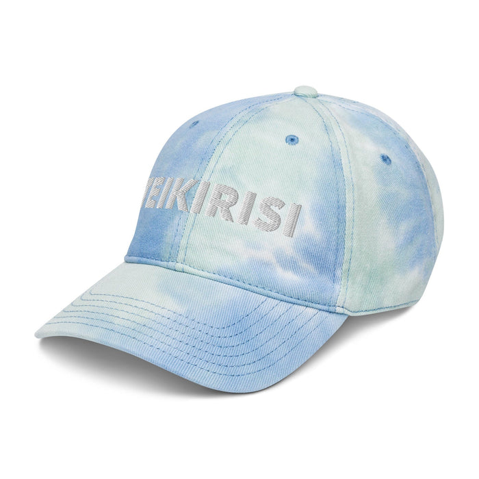 Embroidered Teikirisi - Take It Easy Funny Spanish Saying Phrase Tie Dye Hat Mexicada