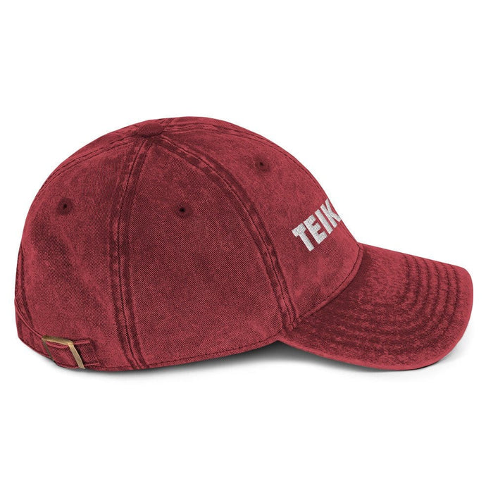 Embroidered Teikirisi - Take It Easy Funny Spanish Saying Vintage Twill Cap Mexicada