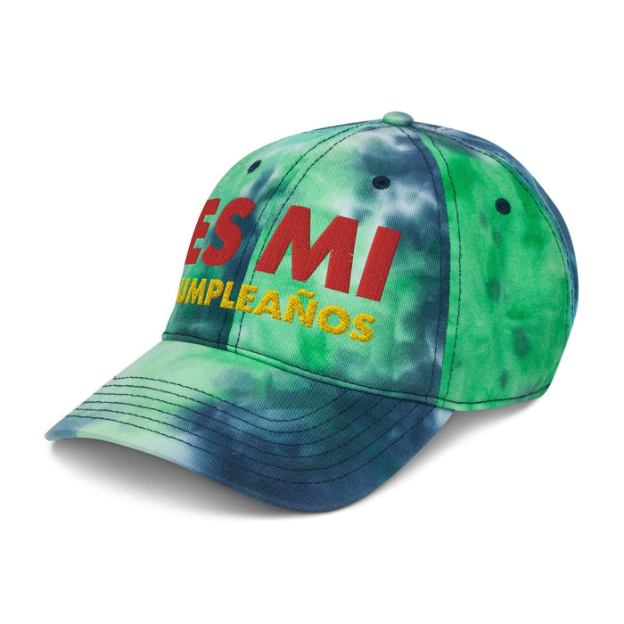 Embroidered Es Mi Cumpleanos It's My Birthday Funny Party Supplies Tie Dye Hat Mexicada