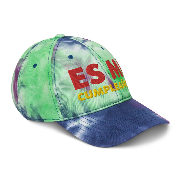 Embroidered Es Mi Cumpleanos It's My Birthday Funny Party Supplies Tie Dye Hat Mexicada